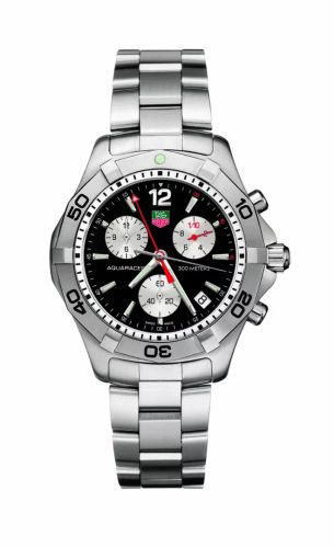 TAG Heuer Aquaracer 300M Quartz Chronograph 41 Stainless Steel / Black / Bracelet